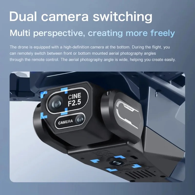 Dron V918 Max z GPS, laserowym – Drone Gimbal 2 Axis recenzja i cena