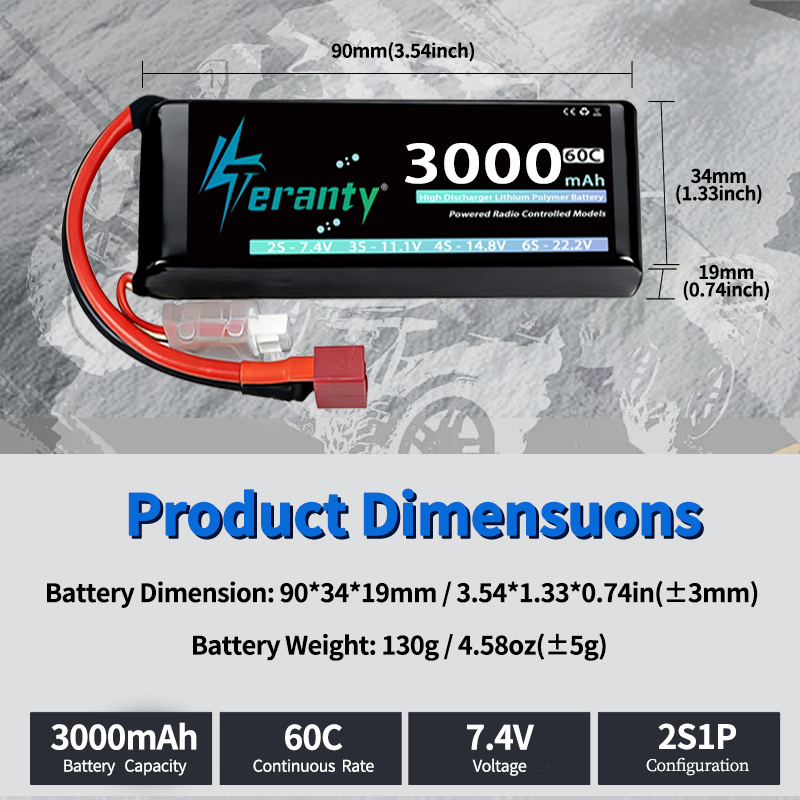 TERANTY 2S 3000mAh Bateria Lip – Drone Gimbal Controller recenzja i cena