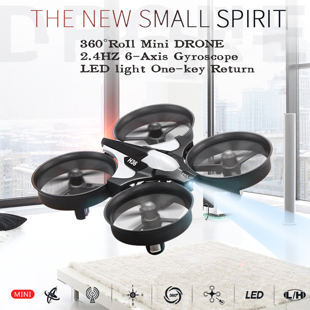 Mini Dron JJRC H36 2.4G 6-osio – Drone Gimbal 2 Axis recenzja i cena