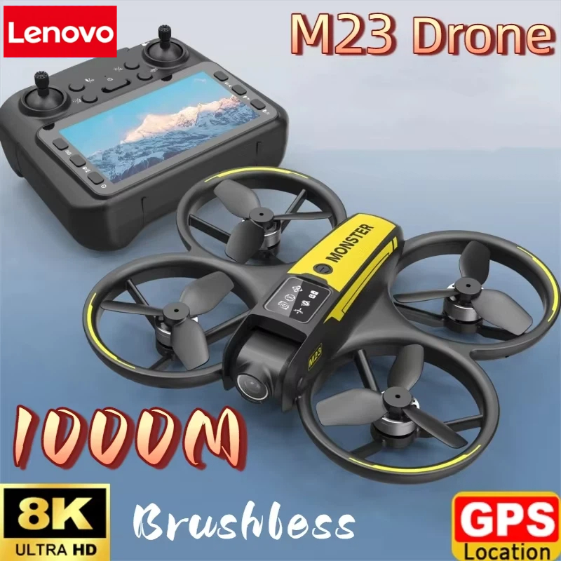 Dron Lenovo M23 HD 8K z podwój – Drone Gimbal 2 Axis recenzja i cena