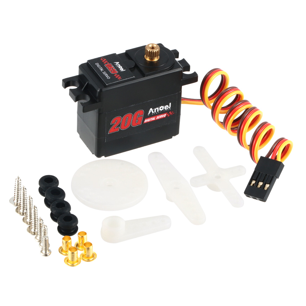 Serwo cyfrowe UAngel 9g 17g 20 – Drone Gimbal Controller recenzja i cena