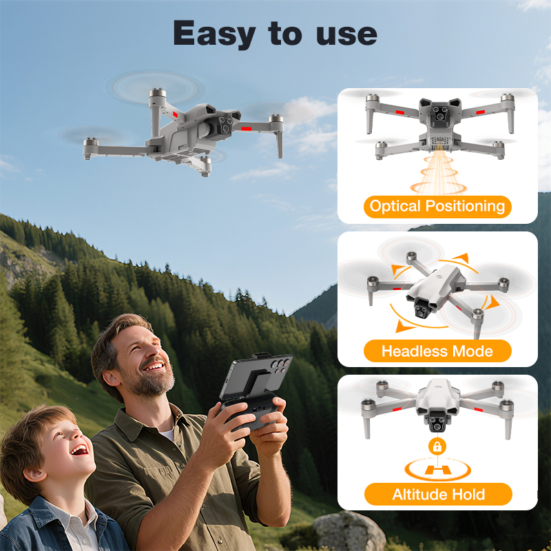 NOWY Gorący Dron L017 Pro Bezs – Drone Gimbal 2 Axis recenzja i cena